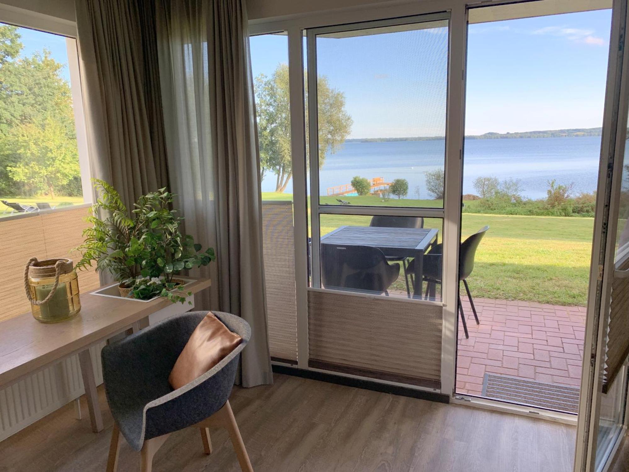 Ferienwohnung Am See Mit Terrasse Ашеберг Экстерьер фото